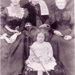 four generations of women from the sloan family