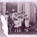 outside mt wilson church after sunday school c.1936